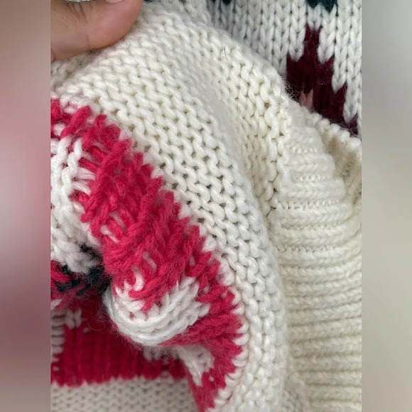 TOMMY FAIR ISLE SWEATER SMALL - Picture 11 of 16